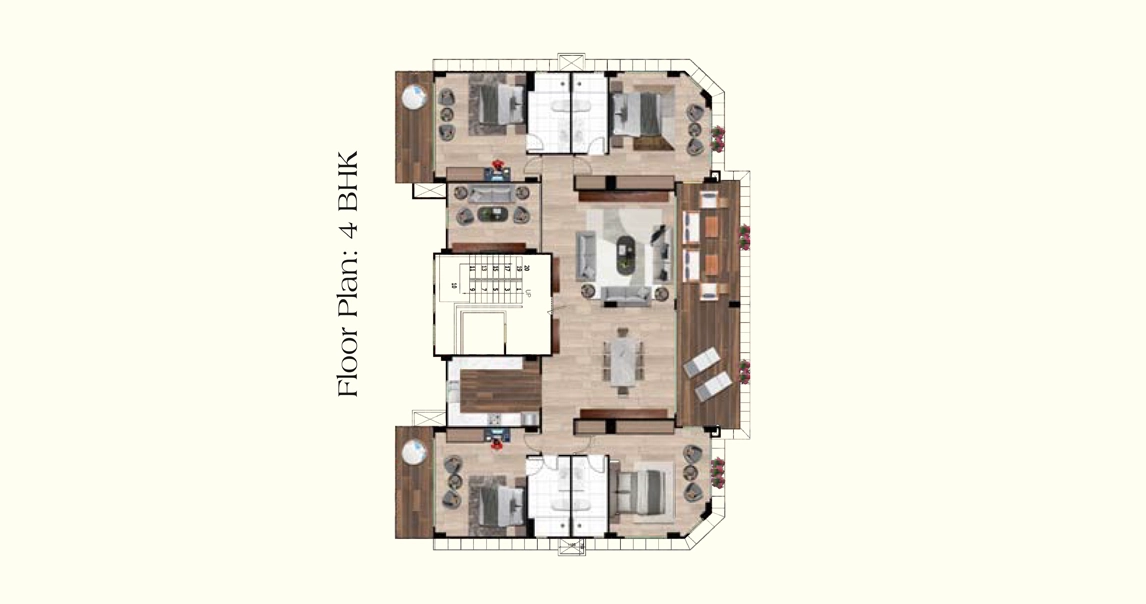 flats in Auramah Valley