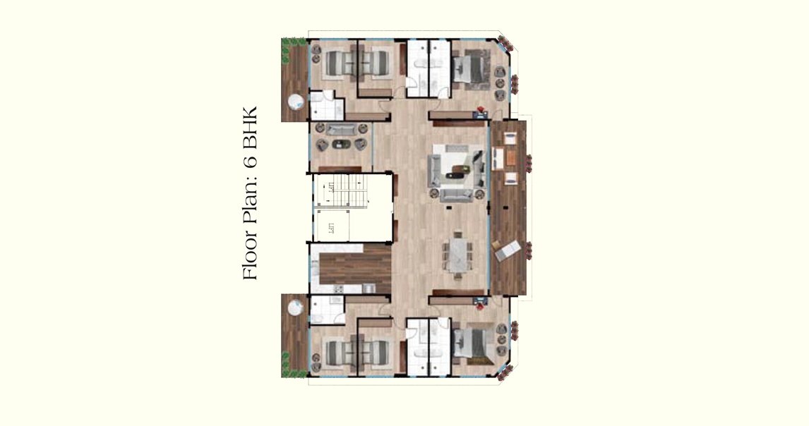 flats in Auramah Valley